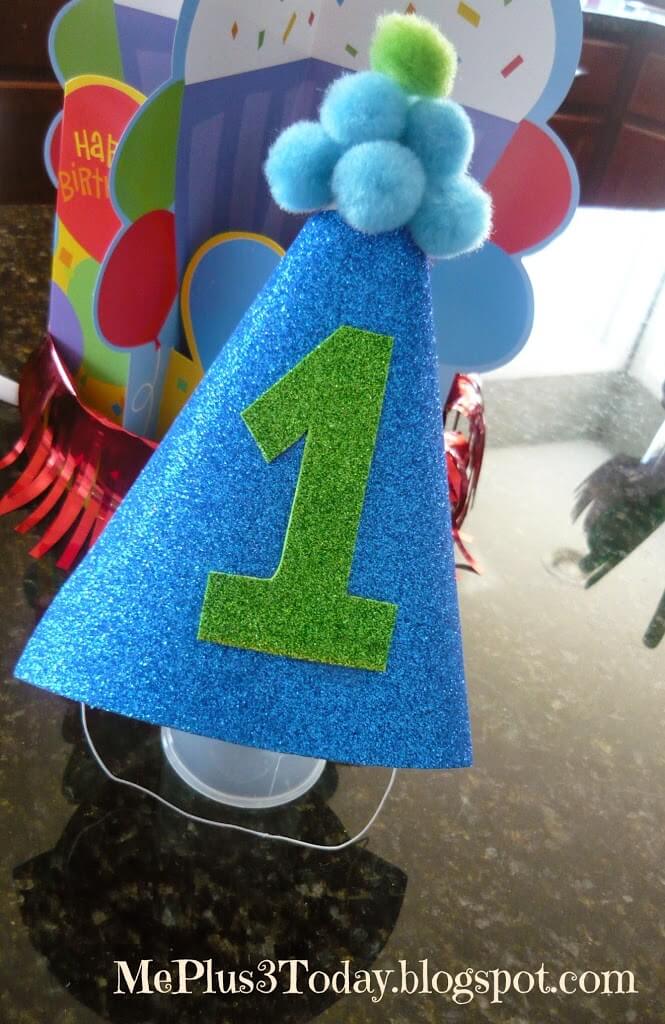 Baby Boy's First Birthday Party - Blue & Green & Number 1 Theme - Links to number and letter printables and other party decoration ideas!