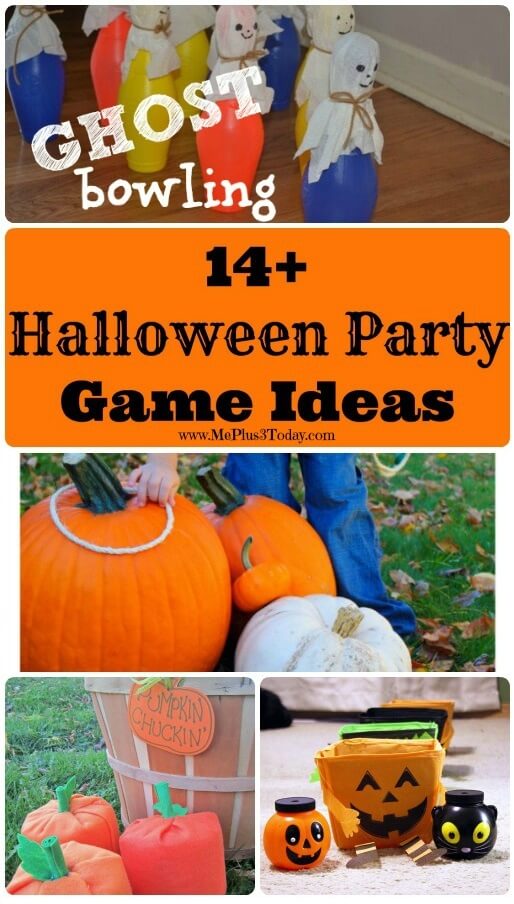 14+ Halloween Party Game Ideas! So many good ideas for my kids' class parties and fall festivals!