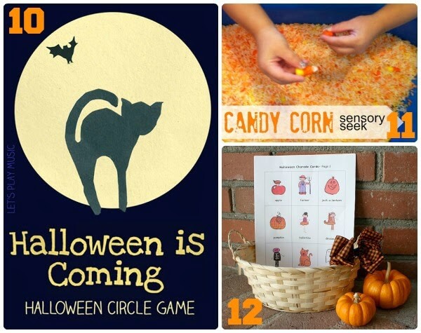 14+ Halloween Party Game Ideas! So many good ideas for my kids' class parties and fall festivals!