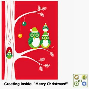BuyGreen.com greeting card made from 100% post-consumer waste! I'm dreaming of a GREEN Christmas this year! These are great ideas on how to have an eco-friendly holiday! - www.MePlus3Today.com {sponsored}
