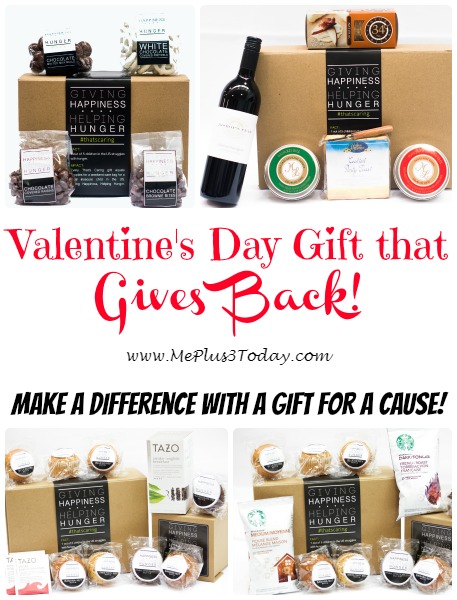Valentine's Day Gift Idea, a gift that Gives Back - I love the idea of giving a gift for a cause! - www.MePlus3Today.com