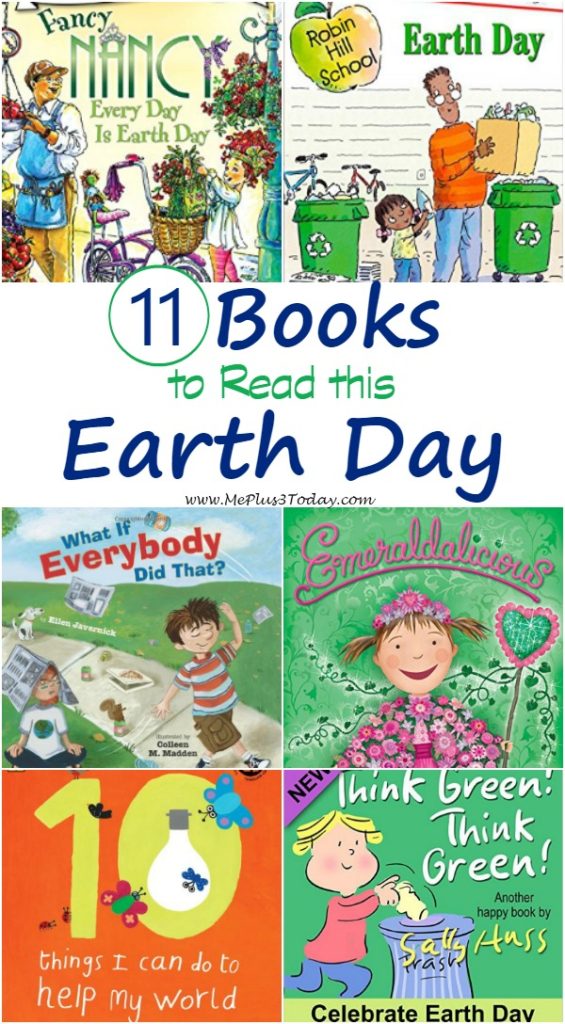 11 Books to Read this Earth Day - So many good books to teach preschoolers and toddlers about helping the environment! - Earth Day books for kids - Books about Earth Day