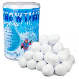 Unique Gift Ideas for Preschoolers - Indoor Snowballs