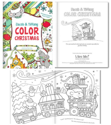 Unique Gift Ideas for Preschoolers - Personalized Coloring Book