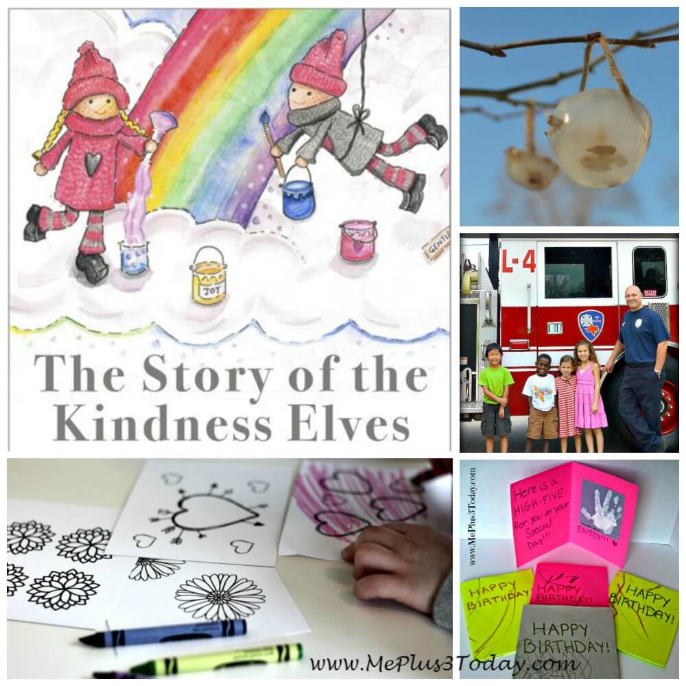 Acts of Kindness Toddlers and Preschoolers Can Do! Teaching acts of kindness to young kids all year long using the book The Story of the Kindness Elves.