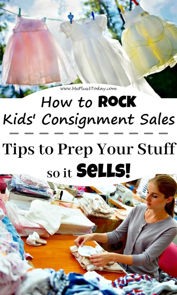 How to Rock Kids Consignment Sales - Tips to Prep Your Stuff so it Sells!