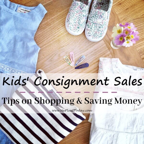 How to Rock Kids' Consignment Sales - Tips for shopping at kids' consignment sales so you can save money!