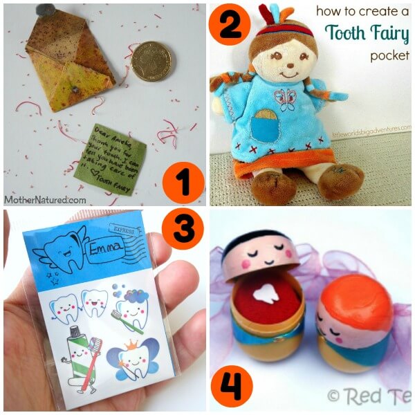 Adorable tooth fairy ideas and traditions for when your child loses a tooth! Includes tooth fairy pillows, tooth fairy boxes, tooth fairy letters, tooth fairy certificates and more!