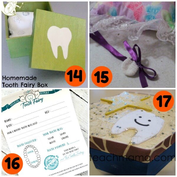 Adorable tooth fairy ideas and traditions for when your child loses a tooth! Includes tooth fairy pillows, tooth fairy boxes, tooth fairy letters, tooth fairy certificates and more!